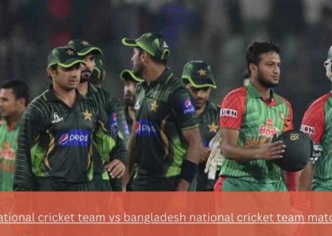 Thrilling Encounter: pakistan national cricket team vs bangladesh national cricket team match scorecard