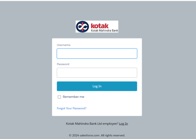 Kotak Salesforce Login: A Complete Guide