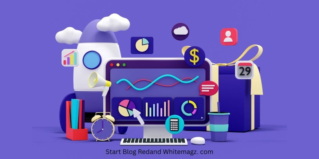 How to Drive Traffic by start blog redand whitemagz. com