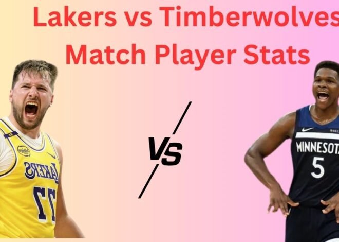 Lakers vs Timberwolves Match Player Stats Box Score on 27 April 2025
