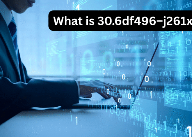 What is 30.6df496–j261x5: Your Complete Guide to This Enigmatic Identifier