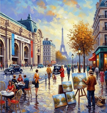 Experiencing the Artistic Streets and Museums of Paris