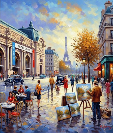 Experiencing the Artistic Streets and Museums of Paris