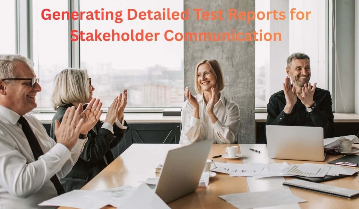 Generating Detailed Test Reports for Stakeholder Communication