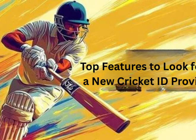 Top Features to Look for in a New Cricket ID Provider